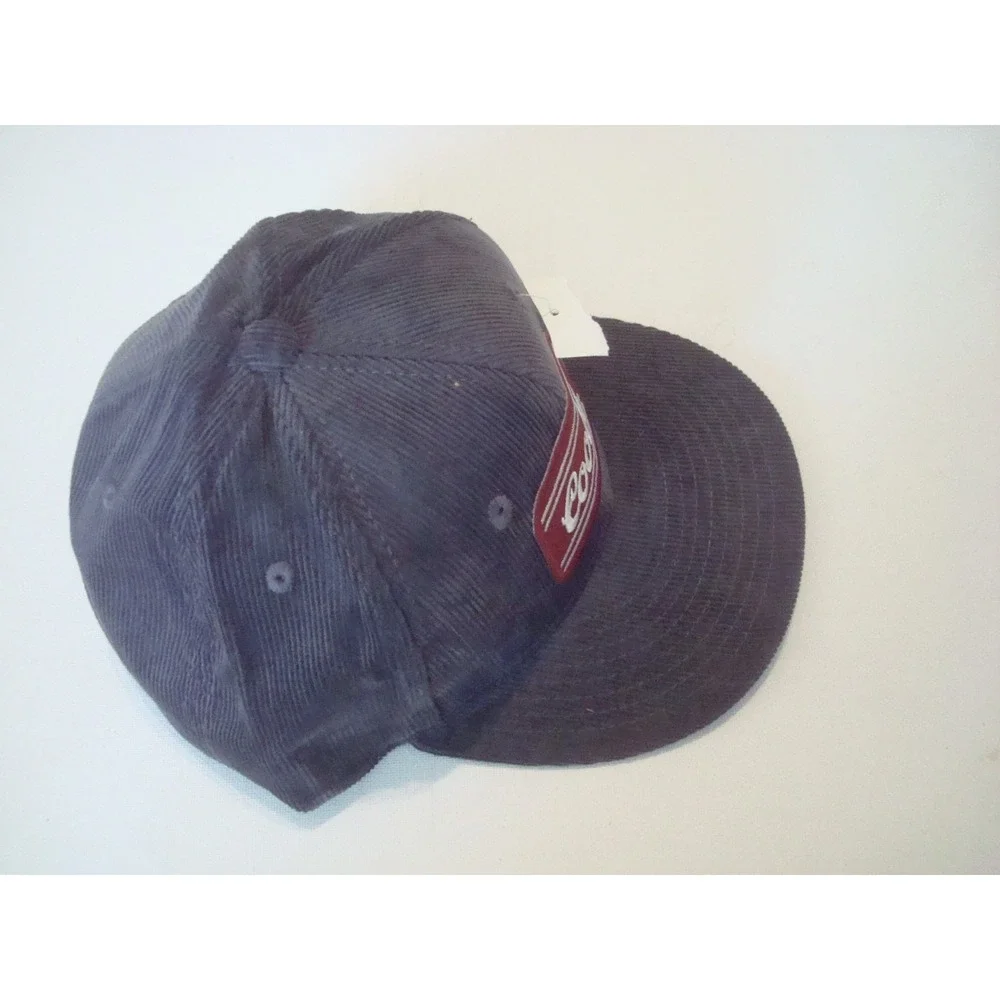 COORS BEER CORD CORDUROY BEACH   SNAPBACK  BEACH 00S Y2K  HAT CAP VINTAGE  S2